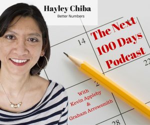 Episode 11 - Managing Cashflow with Hayley Chiba - 5 top lessons learned from the next 100 days podcast