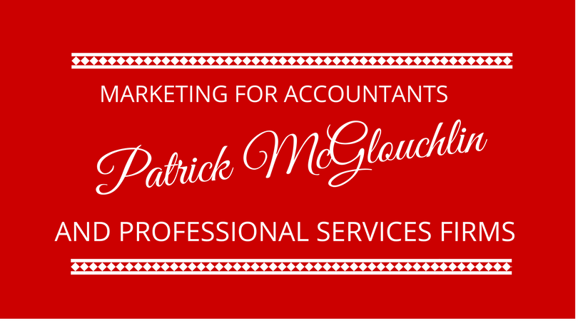 Marketing for accountants with Patrick McGloughlin - The next 100 days podcast