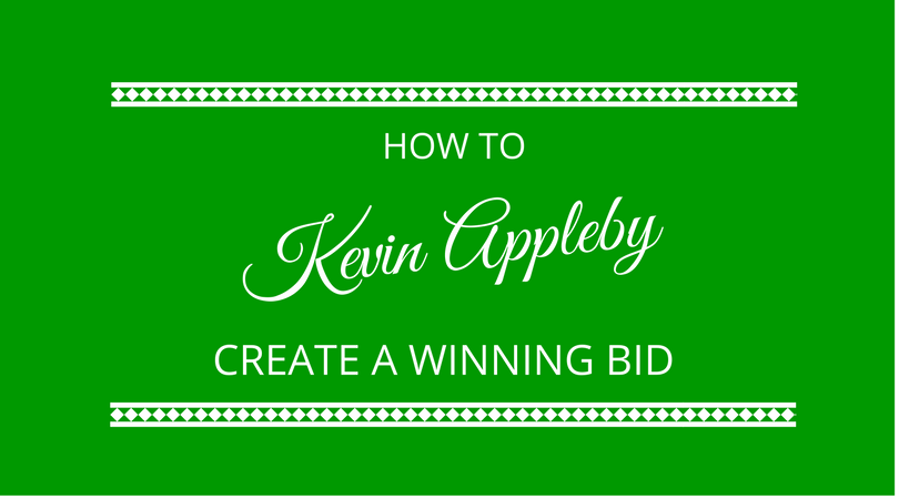 #106 Writing Bids – How to Create a Winning Bid with Kevin Appleby