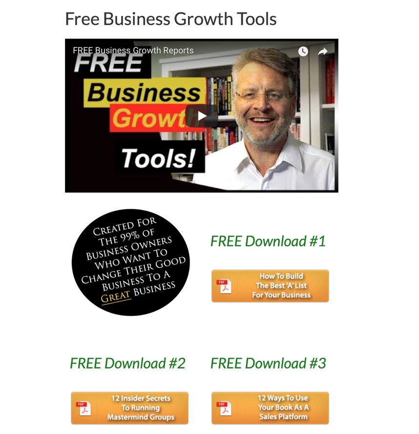free reports, David White Consulting, downloads