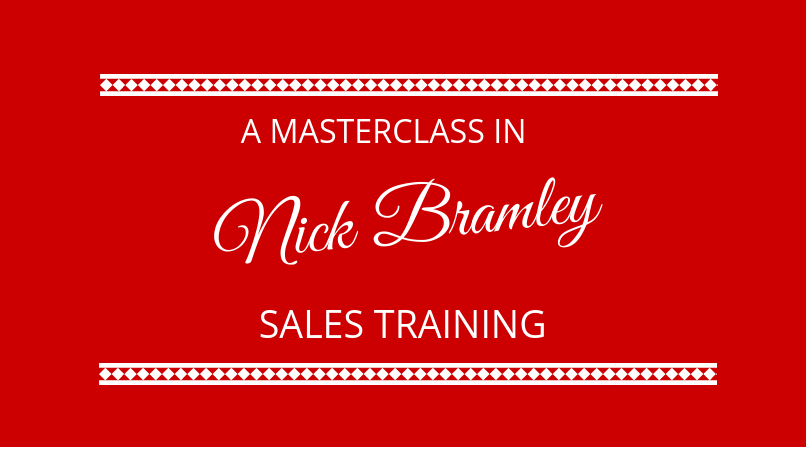 #145 Nick Bramley – Sales Training
