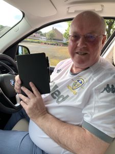 Graham Arrowsmith loves Leeds United