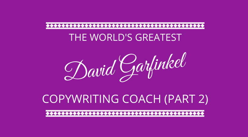 #294 – David Garfinkel – Copywriting