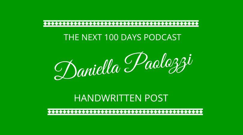 #509 – Daniella Paolozzi – Handwritten Post