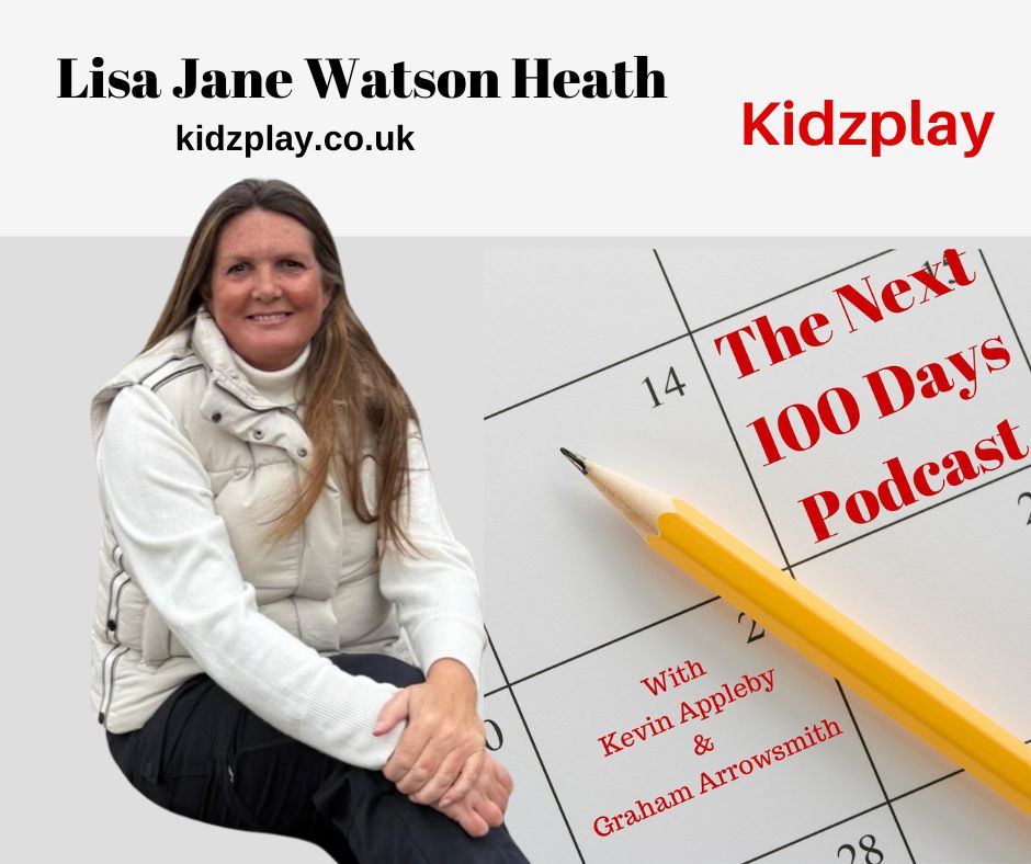 Lisa Jane Watson Heath, Kidzplay, The Next 100 Days Podcast